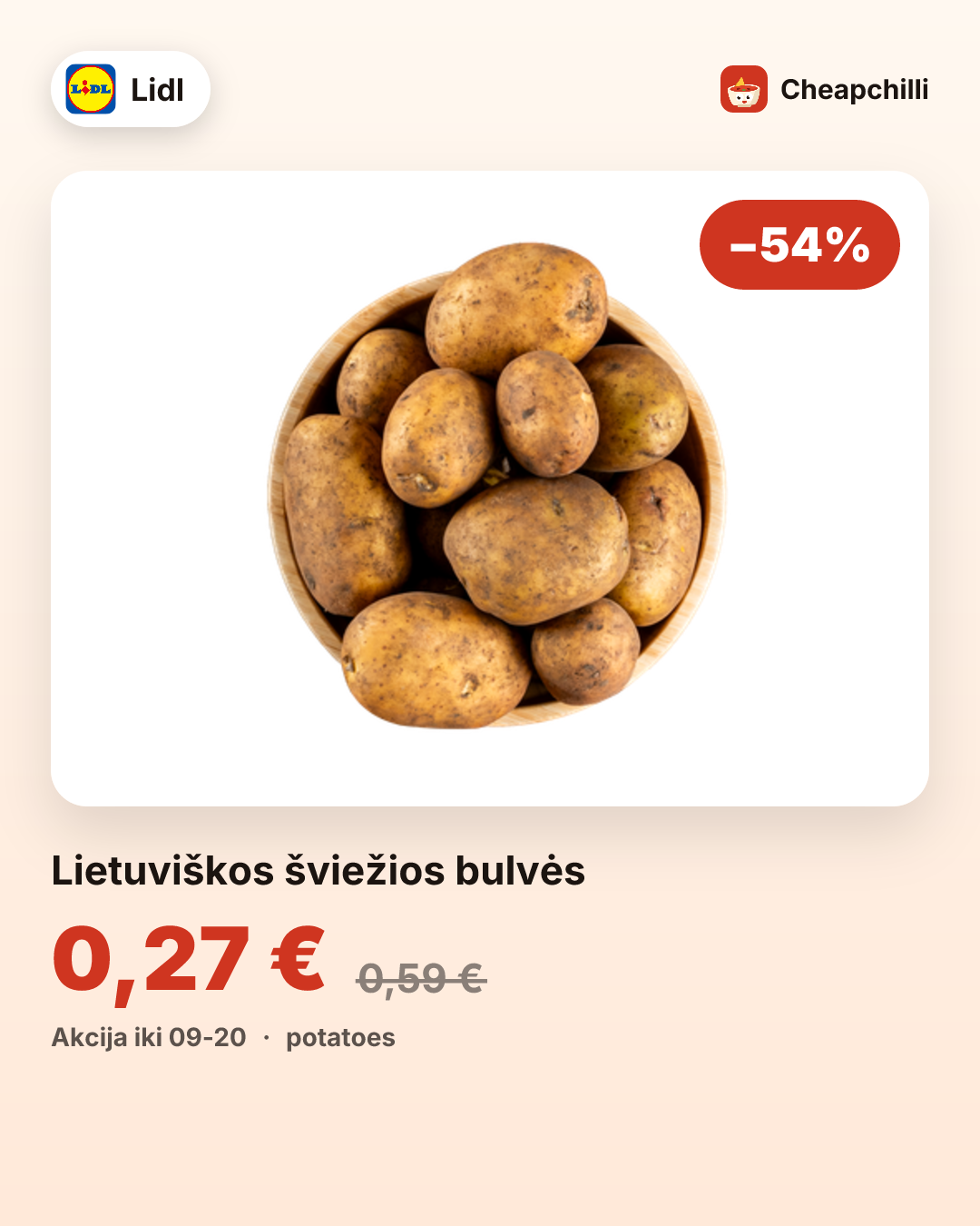 Lietuviškos šviežios bulvės